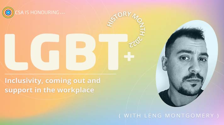 Photo for LGBT History Month: Inclusivity, coming out and support in the workplace by Leng Montgomery